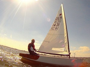 Top tuned “dashboard” in OK dinghy