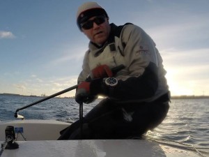 Winter sailing in Denmark with TackingMaster